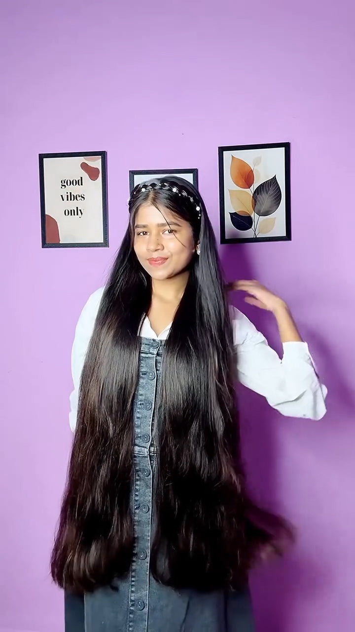 After using GrowMax Hair Booster